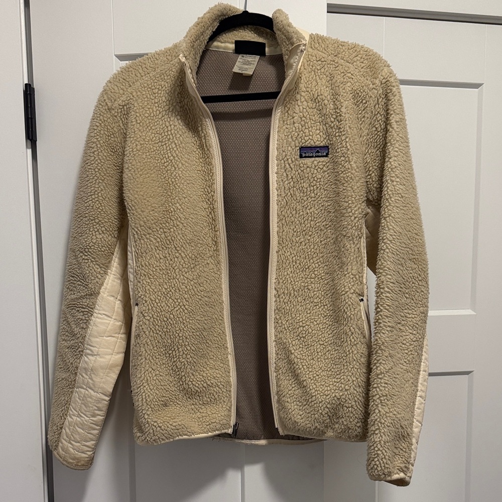 Patagonia Beige Sherpa Jacket